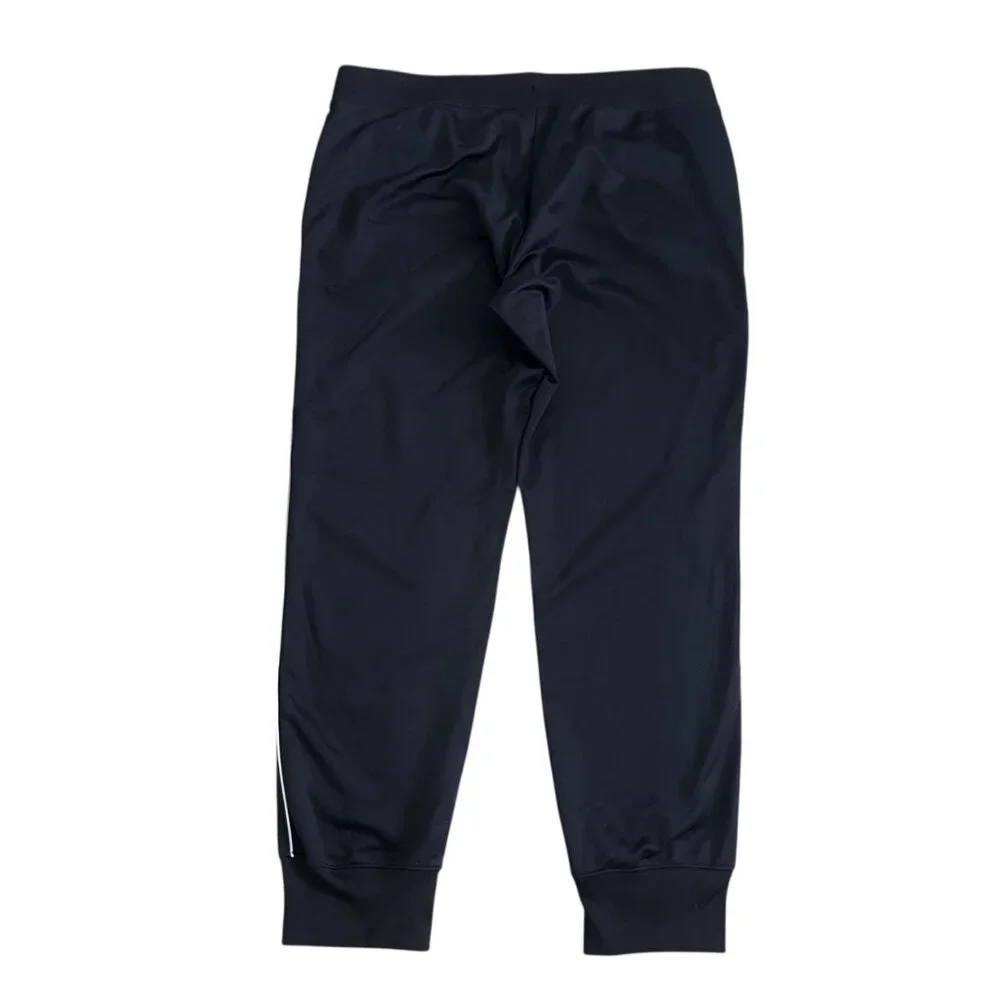 Nike‎ Track Pants Men XL Black Sporty Joggers Side Piping Activewear